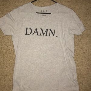 Kendrick Lamar Limited Edition DAMN T Shirt